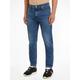 Dad-Jeans TOMMY JEANS "DAD JEAN RGLR" Gr. 34, Länge 32, blau (denim dark) Herren Jeans Regular Fit