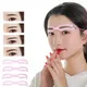 4 Arten/Set Soor Karte Augenbrauen Schablone Pflege Augenbrauen Artefakt wieder verwendbare Kosmetik