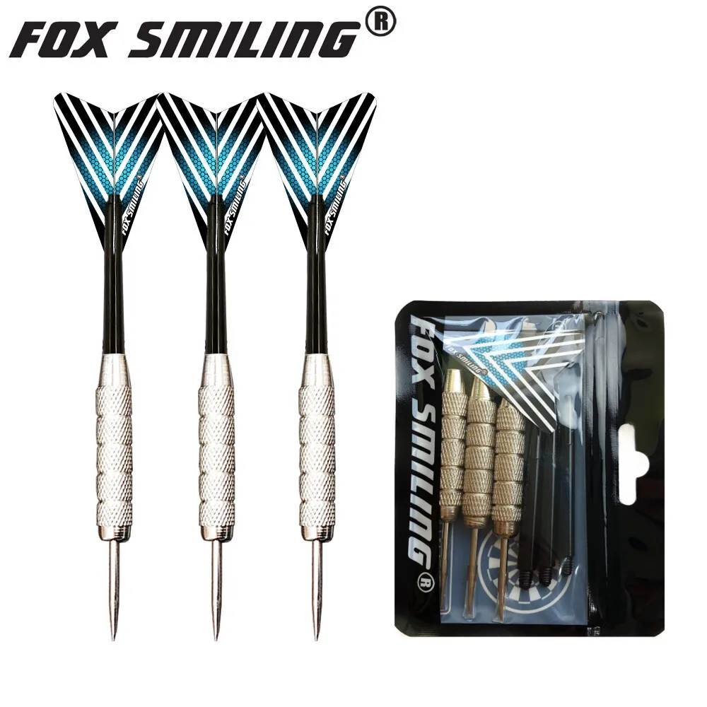 Fox Smiling 3 Stück 22 g professionelle Darts mit Stahlspitze Image