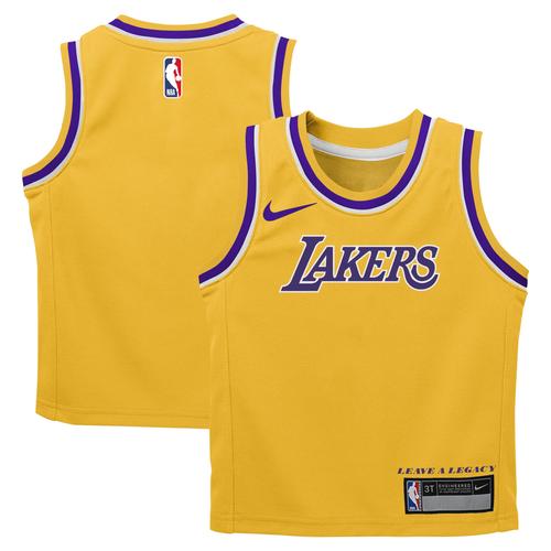 Los Angeles Lakers Nike Replica Icon Trikot – individuell – Kleinkind