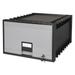 Storex Archive Drawer for Legal Files Storage Box 24 Depth Black/Gray 61155U01C