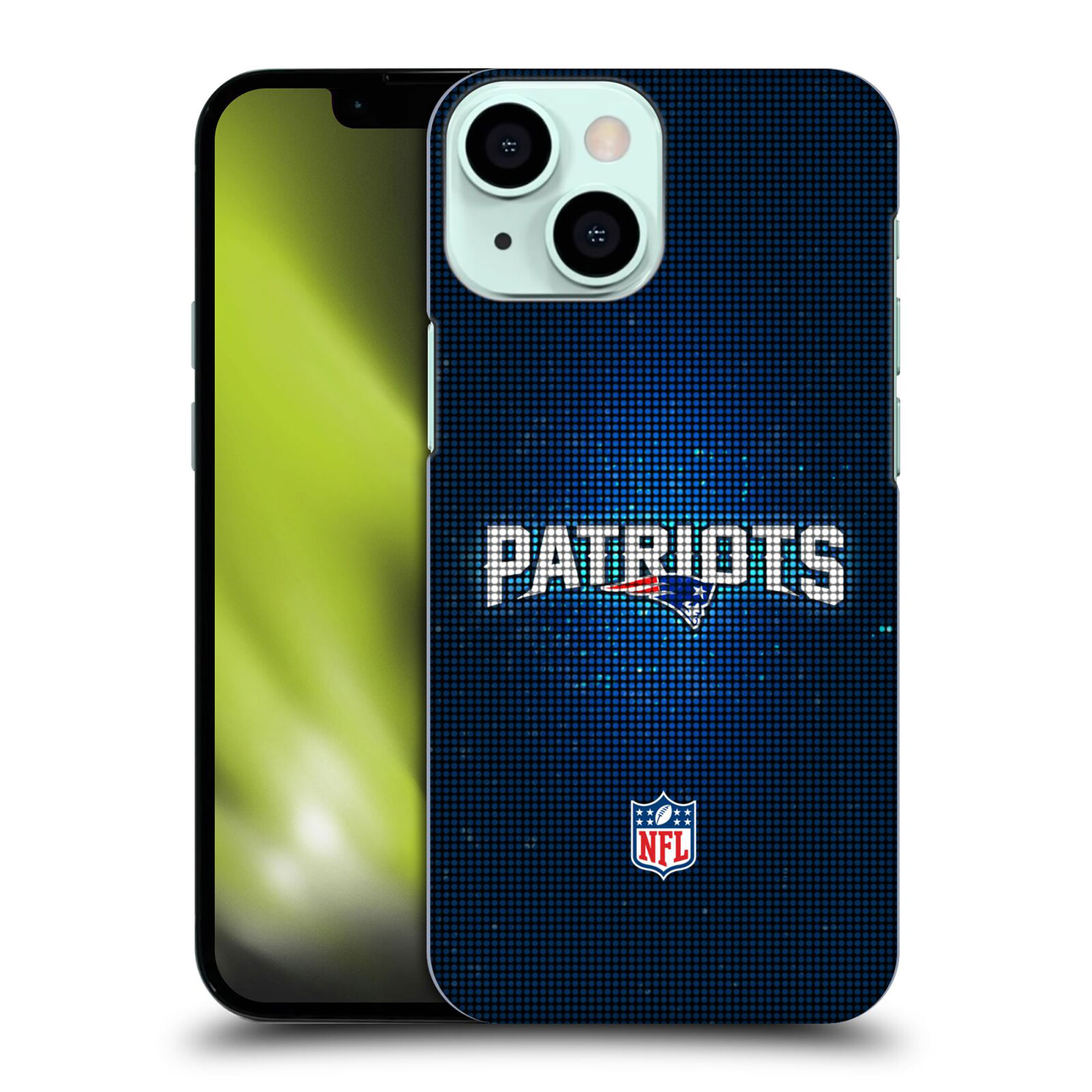 New England Patriots Hartschalen-Handyhülle mit LED-Logo Phone Case - iPhone Image