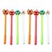 Qisuw 8 Pieces Cartoon Gel Ink Pen Christmas Theme Gel Pen Funny Pen for Student Kid