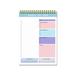 COFEST Home Decoration Daily To-Do Notepad To-Do List Notepad Time Management Task Plan List Notebook Organizer For School Office Supplies Undated Agenda 60 Sheets Blue