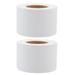 2 Rolls Blank Self-Adhesive Labels Multi-Purpose Labels Bottle Stickers (White)