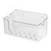 Apmemiss Clearance Cabinet Storage Rack Door Storage Rack Transparent Plastic Kitchen Cabinet Door Hanging Ginger Garlic Container Suitable for Bathroom Kitchen Storage Room