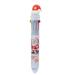 Hanzidakd Pen Retractable Ballpoint Pen Gel Pen 10 In 1 Gift Pens Multicolor Christmas 2ml Liquid Ink Pens For Office School Supplies As A Children Gift