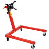 Roromall Engine Stand 1000/1250/2000LBS Motor Hoist Dolly 360 Degree Rotating Head Adjustable Arms Foldable Engine Lift Stand