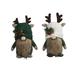 KYAIGUO Mini Gnomes Ornament Plush Cute Antler Gnomes Decorations Christmas Faceless Decorations Holiday Doll Gifts Elderly Ornaments Gnome Decor Desktop Decoration Ornament Set