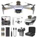 Fnochy Drone with Camera New Year 2.4G WIFI FPV Drone with 4K Camera for Adults RC Quadcopter with Auto Return Follow Me Brushless Motor Circle Fly Route Fly Altitude Hold Headless Mode