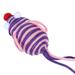 Farfi Cat Toy Bite-resistant Creative Exquisite Relieve Boredom Bright Color Mouse Shape Pet Cat Chew Toy Pet Supplies (Purple)