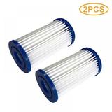 1/2/4 Pack Pool Filters Size A or C Pool Replacement Filter Cartridge Type A/Type C Filters for Intex Easy Set Pool Filter Pumps Daily Care