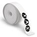 Black/White Racquet Guard Tape Easy to Use Head Protection Sticker for Tennis Racket
