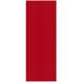 Ottomanson Extra Long Hallway Runner Waterproof Non-Slip 3x19 Indoor/Outdoor Utility Rug 2 7 x 19 Red