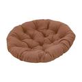 Colaxi Hammock Chair Cushion Hanging Basket Chair Cushion Egg Chair Egg Chair Cushion Replacement Round Thicken Chair Pad for Home Patio Porch 60cmx60cm coffee