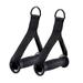 AMLESO Cable Machine Handles Resistance Band Grips Heavy Duty Exercise Handles Grip Attachments for Pulley System Home Gym Equipment