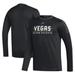 Men's adidas Black Vegas Golden Knights AEROREADY® Long Sleeve T-Shirt