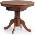 Canterbury Mahogany Round 4-6 Seater Extending Dining Table