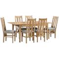 Cotswold Oak Extending Dining Table Set - Comes in 4/6 Chair Options