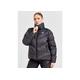 Nike Windpuffer Grid Padded Jacket - Black/White - Womens, Black/White