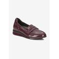 Women's Dannon Flat by Ros Hommerson in Berry Crinkle Patent (Size 11 M)