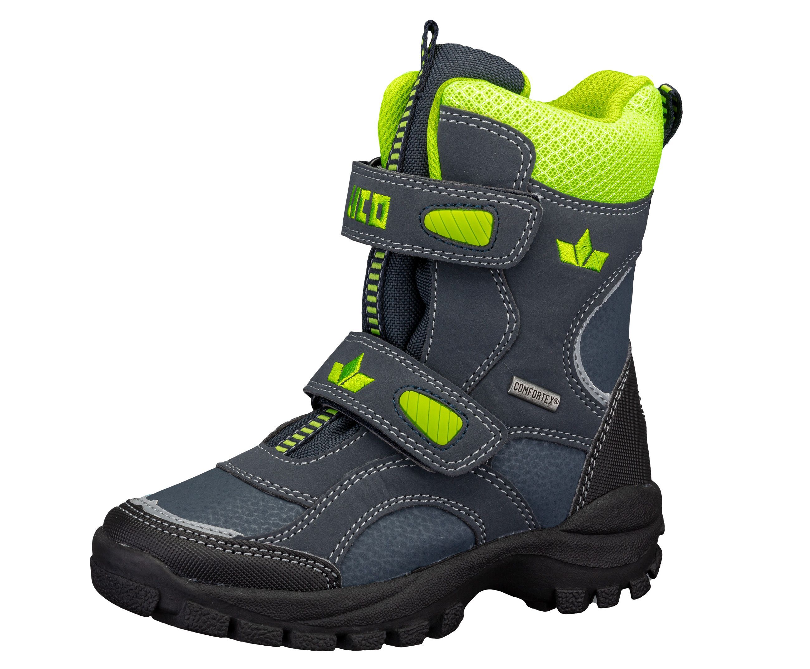 Winterstiefel LICO "Winterboot Samuel V", Kinder, Gr. 31, blau, Synthetik, Schuhe Winterstiefel