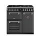 Stoves Richmond Deluxe ST DX RICH D900DF AGR Dual Fuel Range Cooker - Anthracite - A Rated