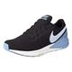 Nike Damen W Air Zoom Structure 22 Laufschuhe, Black/Half Blue/Light Blue/Chrome Yellow