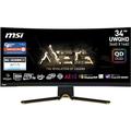 MSI MEG 342CDE QD OLED 34 Zoll 1800R Curved Gaming Monitor, 3440 x 1440 (UWQHD), 175 Hz, 0,03ms, AMD FreeSync Premium Pro, QD OLED, 21:9 Ultrawide, HDR True Black 400, SpectrumBar, Schwarz