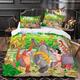 CcacHe Jungle Book Duvet Cover Set 3D Animation Bedding Boys and Girls, Children's Bed Sheet, Bedding Sets 135 x 200 cm + Pillowcases 80 x 80 (03.220 x 240 + 75 x 50 x 2)