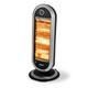 SAVING HUB Halogen Heater 1200W - Portable Electric Heater - 3 Heat Settings Indoor Halogen Heater - Oscillating Function, Home Office 1.3m Cable - Free Standing Heater (Deluxe Halogen Heater)