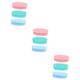 POPETPOP 9 Pcs Baby Shampoo Brush Silicone Loofah Brush Slicone Back Scrubber Baby Hair Cleaning Silicone Scrubber Baby Hair Brush Kids Bath Brush Sponge Scalp Child Silica Gel