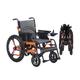 ANBTUKJ Electric Wheelchairs for adults - 250Wx2 Compact Heavy Duty Chairs for Travel - Removable Seat Cushions Comfortable Breathable,Orange