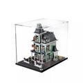 Transparent Acrylic Display Case for Lego 10228 Monster Warrior Haunted House Model,Dustproof Protection Showcase Display Case Compatible with Lego 10228 (Lego Model Not Included) 30×30×40cm (3MM)