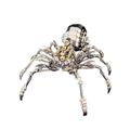 3D Metal Puzzle for Adults,Giant Spider Metal Model Kits,Mechanical Spider Stainless Steel Puzzles,DIY to Build Mechanical Spider,Steel Jigsaw Brain Teaser Puzzle for Men