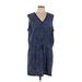 Ideology Active Dress - Popover: Blue Marled Activewear - Women's Size X-Large