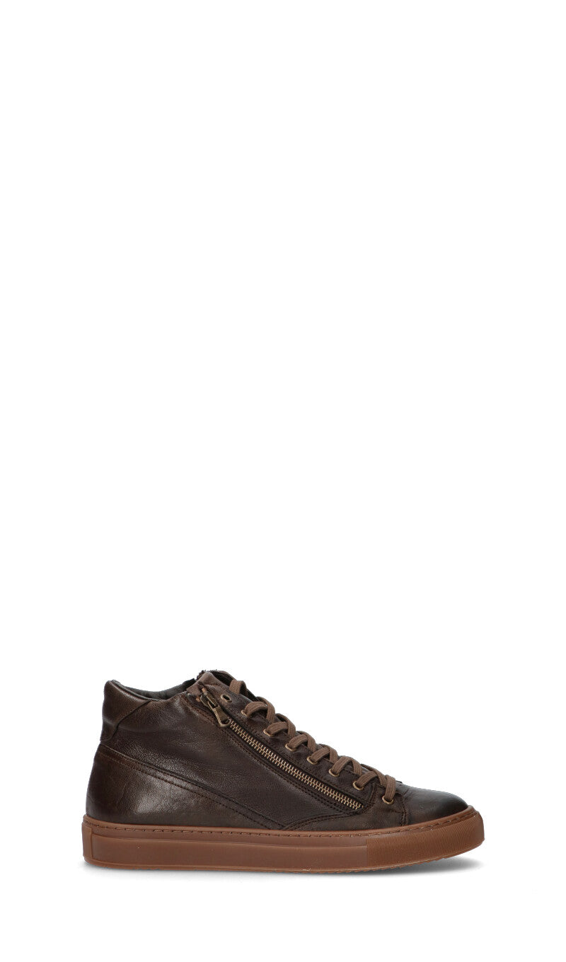 MEZZETINTE Polacchino uomo testa di moro in pelle