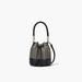 The Bucket Micro Monogrammed Bucket Bag