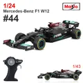 MAISTO 1/24 Mercedes-AMG W10 #44 Lewis Hamilton F1 Miniature RC Car Toys Formula Racing Remote