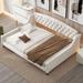 Modern Full Size Luxury Tufted Button Daybed, Beige
