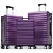 Luggage Lightweight 100% ABS Expandable Hard Suitcases, Travel Luggage with TSA Lock Carry on, for Travel Storage Items, 3 Sets