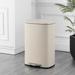 happimess Connor 13-Gallon Trash Can with Soft-Close Lid and FREE Mini Trash Can