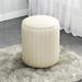 GEITIN Vanity Stool Upholstered Tufted Ottoman