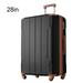 Expandable ABS Hardshell Luggage Spinner Suitcase with TSA Lock - Single Luggage - 28''