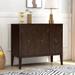 Accent Storage Cabinet, Vintage Wooden Console Table Entryway Table