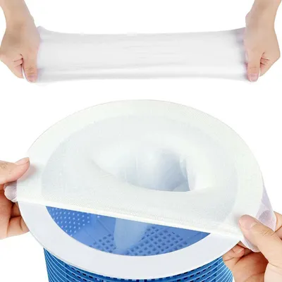 5/10/20pcs Pool Filter Bag Ultrafine Mesh Pool Filter Socks Filtration System Pool Vacuum CleanerFilter Bag