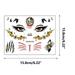 KIHOUT Sales Halloween Makeup Face Stickers Funny Stickers Party Face Stickers