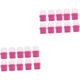 20 Pcs Gel Nail Remover Clips Nail Soaking Clips Manicure Tools Nail Clips for Shellac Removal Nail Polish Removers Nail Soaker Covers Nail Polish Removing Covers Nail Clipper Bulk