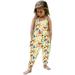 Fattazi Toddler Girls Kids Baby Jumpsuit 1 Piece Floral Cartoon Easter Bunny Playsuit Strap Romper Summer Outfits Clothes