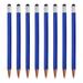 8pcs Stylus Pen Ink Ballpoint Pen Gift for Men 2 in 1 Universal Pens with Stylus Tips Blue